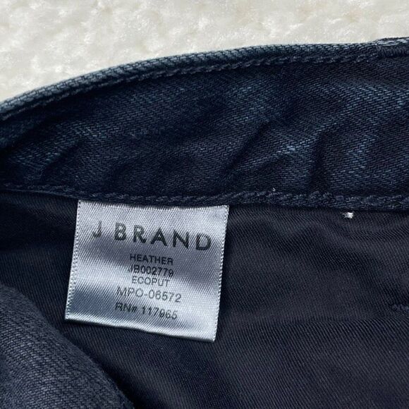 J Brand Heather High Rise Slim Straight Jean Button Fly - Picture 4 of 10